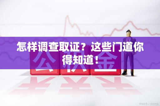 马尾怎样调查取证？这些门道你得知道！