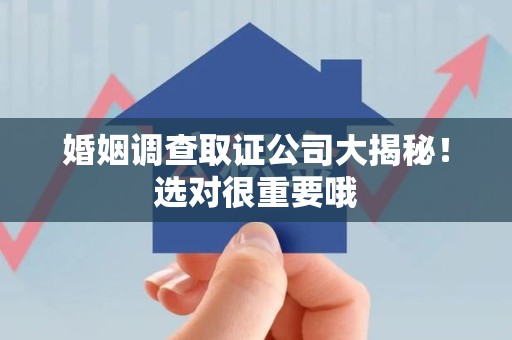 马尾婚姻调查取证公司大揭秘！选对很重要哦